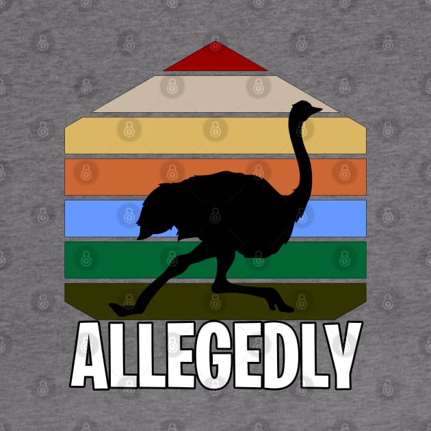 Allegedly Funny Ostrich by Orlind